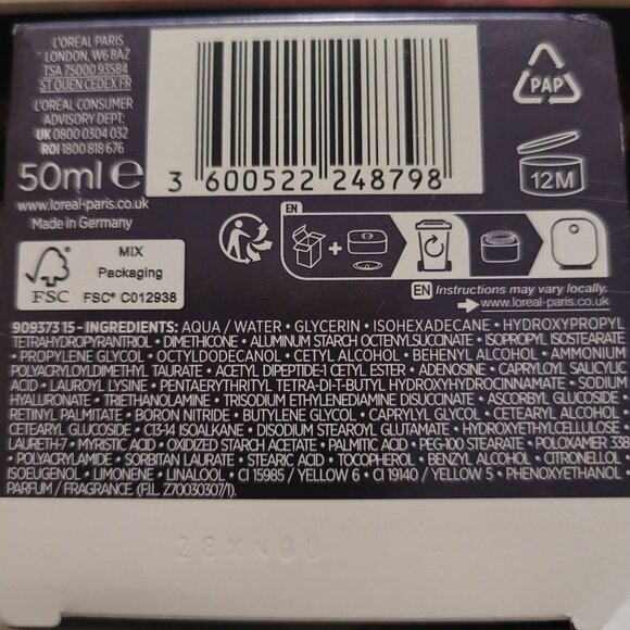 LOreal Paris Revitalift Laser X3 Triple Action Anti-Ageing Cream 50ml NIB - Picture 5 of 5